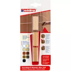 Восковой набор для ремонта мебели EDDING E-8901#3-B#611