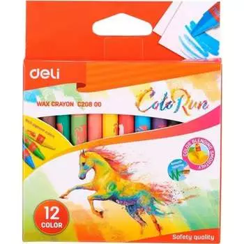 Восковые мелки DELI Colorun EC20800 1204941