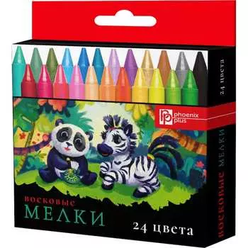 Восковые мелки Феникс +