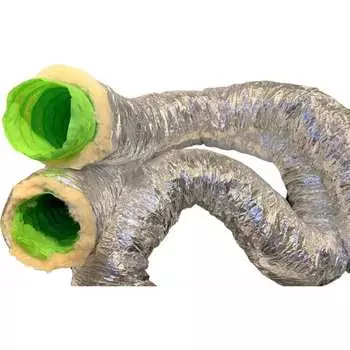 Воздуховод DEC Sono Green 127 мм, 10 м SBGI127