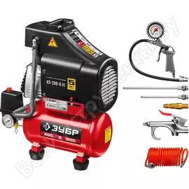 Безмасляный воздушный компрессор ЗУБР КП-200-6 Н6