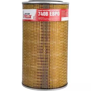 Воздушный фильтр для КАМАЗ 7405 двигатель Евро-1 FELIX 740 В ЕВРО 410030136