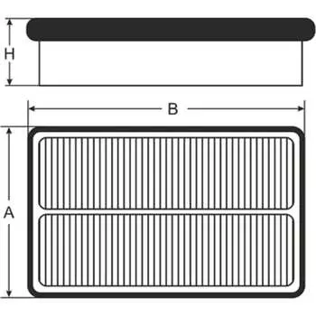 Воздушный фильтр SCT SB2373