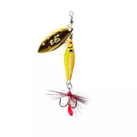 Вращающаяся блесна Lucky John TRIAN BLADE LONG LJTBL6-001