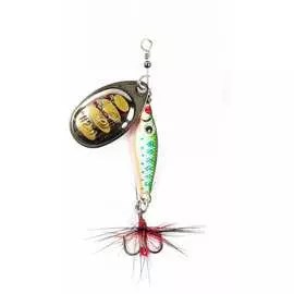 Вращающаяся блесна Lucky John TRIAN BLADE ROUND LJTBR6-005