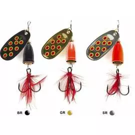 Вращающаяся блесна Lucky John BELL SPIN 03 LJBS03-001SET