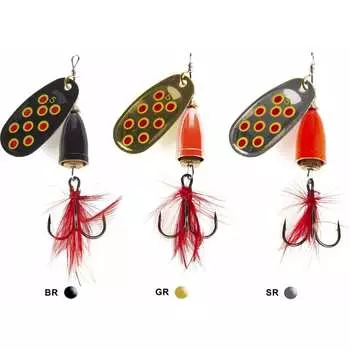 Вращающаяся блесна Lucky John BELL SPIN LJBS05-001SET