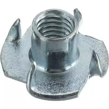 Врезная гайка крепежная техника din 1624, м4, 500 шт. 497294 БК