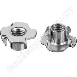 Оцинкованная врезная гайка ЗУБР M5x8мм (5 кг 2000 шт.) 303780-05