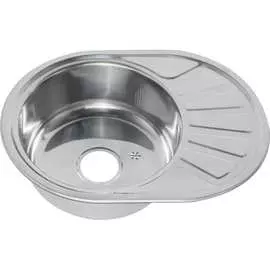 Врезная овальная мойка MELANA