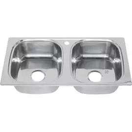 Врезная прямоугольная мойка MELANA