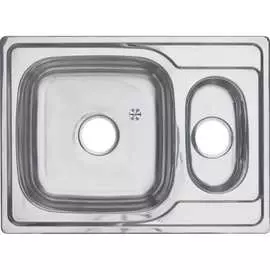 Врезная прямоугольная мойка MELANA 6950S U 0,6/160 227S t 10