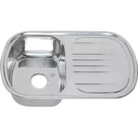 Врезная прямоугольная мойка MELANA 7749 U 0.8/180 231 t 10