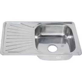 Врезная прямоугольная мойка MELANA 7848 U 0,8/180 123 t 10