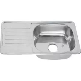 Врезная прямоугольная мойка MELANA