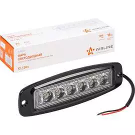 Врезная прямоугольная светодиодная фара Airline ALED007