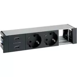 Врезной блок розеток Simon