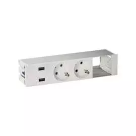 Врезной блок розеток Simon S400 44422000-133