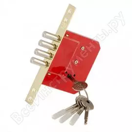 Врезной цилиндровый замок сибртех зв-2 91667