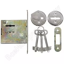 Врезной сувальдный замок СИБРТЕХ ЗВ8-4 91663