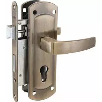 Врезной замок Аллюр ЗВ4-1/55A AB 7155