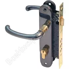 Врезной замок apecs 2210/70-b/g 2946