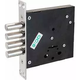 Врезной замок для китайских металлических дверей Аллюр ЗВ1-07-С 1556