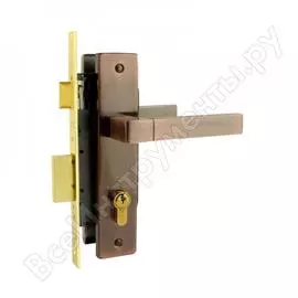 Врезной замок нора-м n109-70 л ст.медь 16145