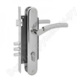 Врезной замок нора-м n99-85 m хром 8304