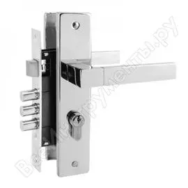 Врезной замок нора-м new 109-62 мм хром 17021