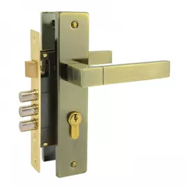 Врезной замок нора-м new 109-62 мм ст.бронза 17023