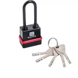 Всепогодный навесной замок БУЛАТ ВС 3-Н45-01 ПЛ 13982