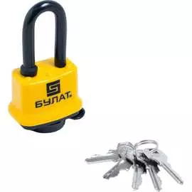 Всепогодный навесной замок БУЛАТ ВС 0330-01 13457