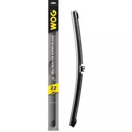 Всесезонная бескаркасная бесшумная щетка стеклоочистителя WOG WGC1408