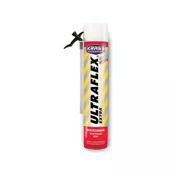 Всесезонная монтажная пена KRASS ULTRAFLEX Extra Лк-00003909