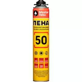 Всесезонная монтажная пена MASTERTEKS 50 Pro Профи 223438