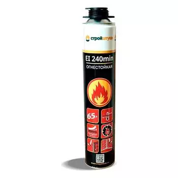 Всесезонная огнестойкая пена монтажная Стройштуки УТ-00030108