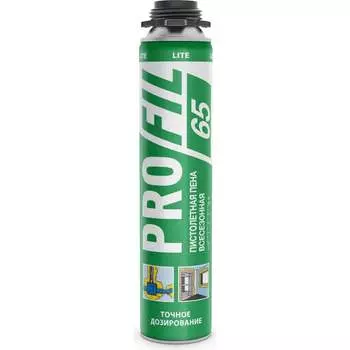 Всесезонная пистолетная пена PROFIL Профиль 65 Lite 199010