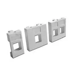 Вставка для Кейстоуна LANMASTER LAN-SIP-22R-WH