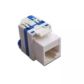 Вставка LANMASTER Keystone Tooless LAN-TK45U5E/180-WH