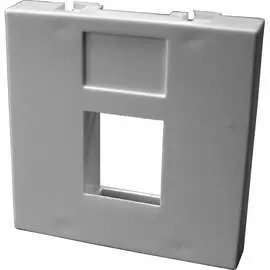 Вставка на 1 кейстоун LANMASTER LAN-SIP-23R-WH