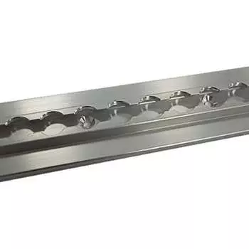 Встраиваемая алюминиеваястакелажная рейка РОМЕК 4680091063014