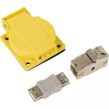 Встраиваемая информационная розетка ABL RJ45K23