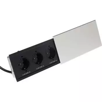 Встраиваемая врезная розетка Inrior ST-01-80