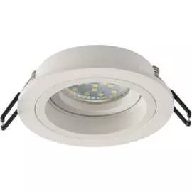 Встраиваемый алюминиевый светильник ЭРА KL84 WH Б0054346