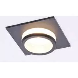 Встраиваемый алюминиевый светильник ЭРА KL88 BK Б0054355