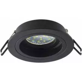 Встраиваемый алюминиевый светильник ЭРА KL84 BK Б0054347