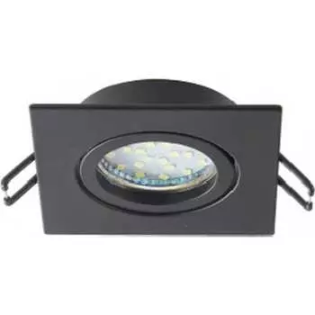 Встраиваемый алюминиевый светильник ЭРА KL87 BK Б0054353