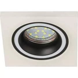 Встраиваемый декоративный светильник ЭРА DK91 WH/BK Б0054361