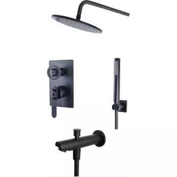 Встраиваемый душевой комплект Bronze de Luxe 1760 s 6630SB
